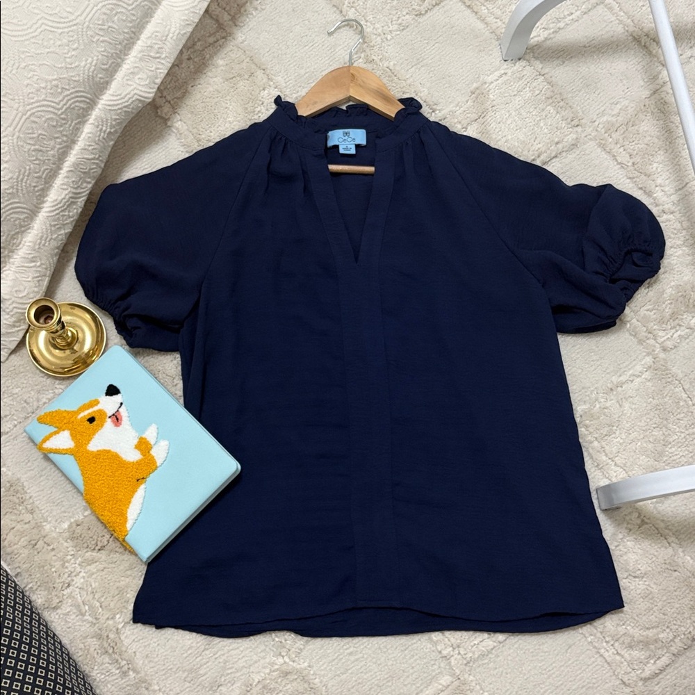 C.C Women's Navy Top